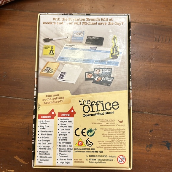 The Office Downsizing Game- all pieces - Picture 3 of 4